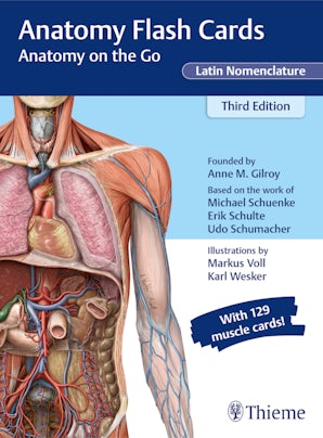 Anatomy Flash Cards, Latin Nomenclature
